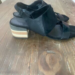 KELSI DAGGER Brooklyn Black Women's Heeled Sandals 7.5